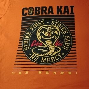 Cobra Kai Orange Short Sleeve Tee
